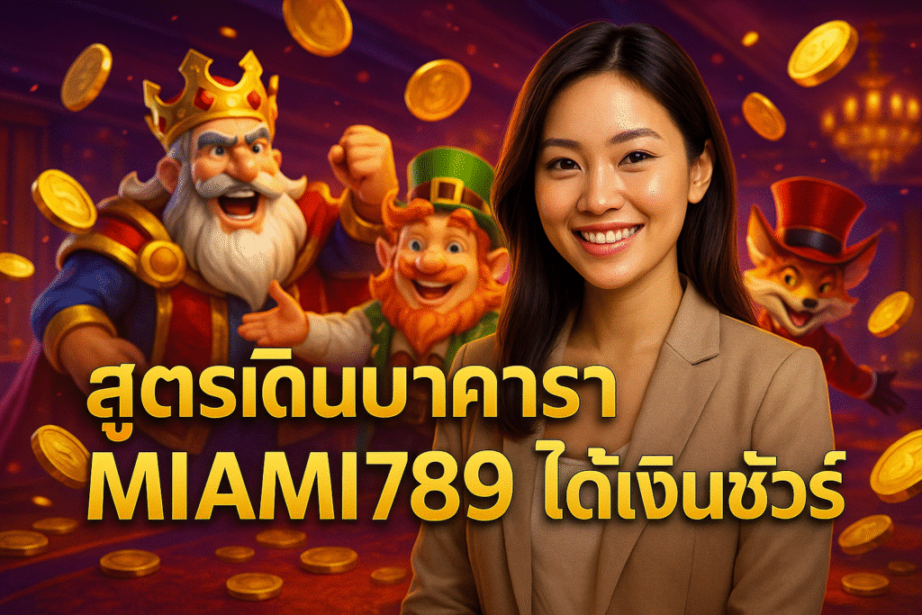 สูตรเดินบาคาร่า MIAMI789 ได้เงินชัวร์